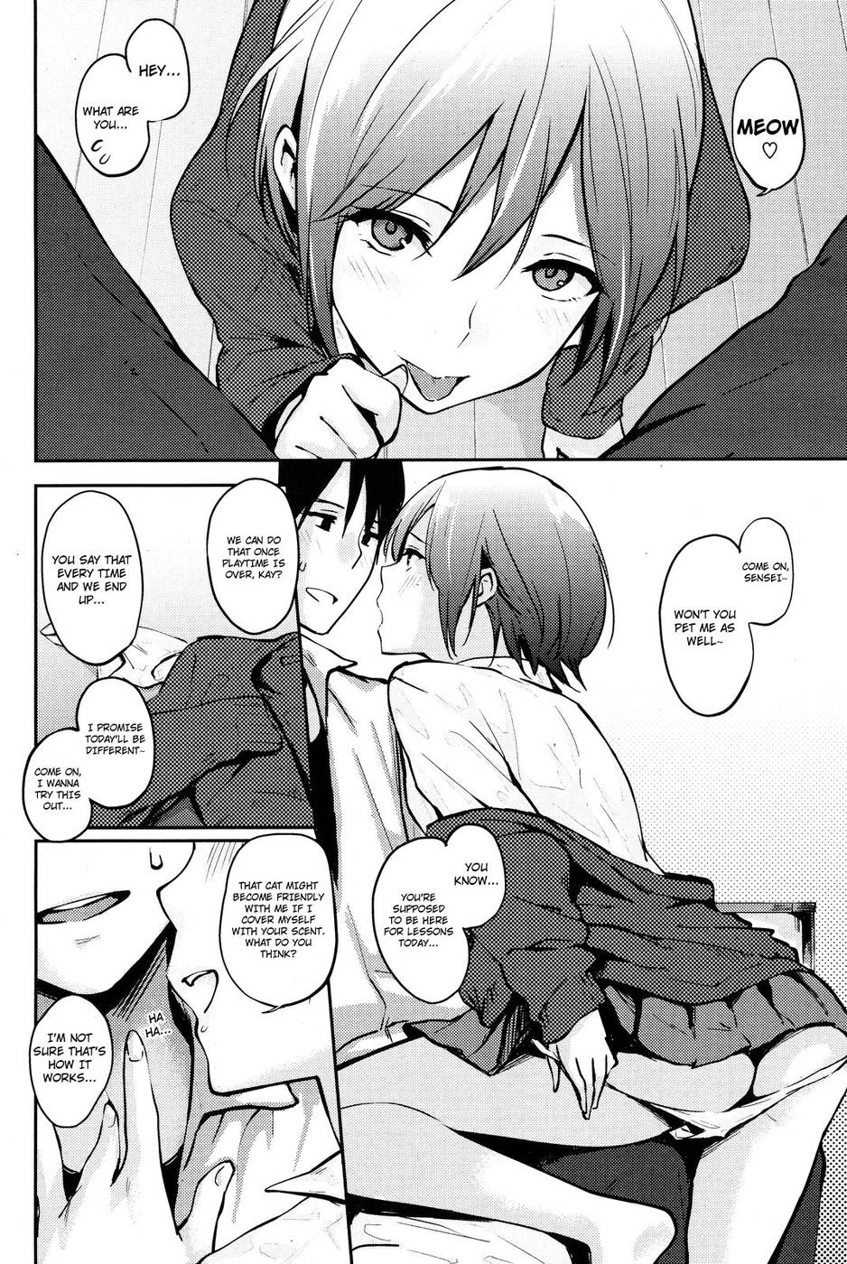 Hentai Manga Comic-Becoming Your Kitty Cat-Read-4